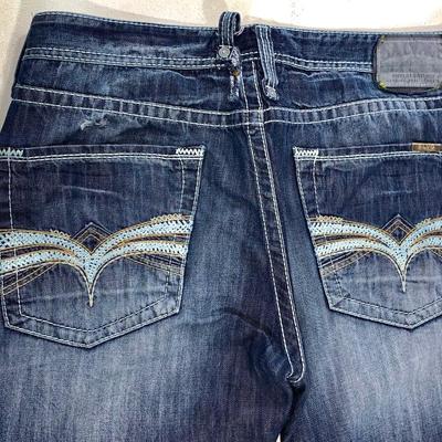 Vintage Men’s Distressed Salvage Jeans - Size 36L