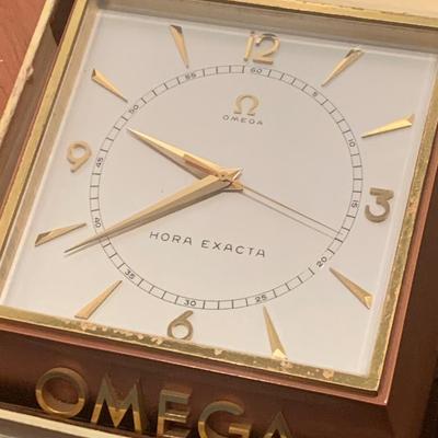 1959 Omega Watch Company Presentation Oversized Clock