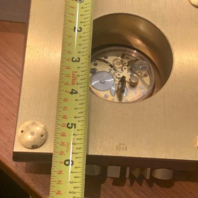 1959 Omega Watch Company Presentation Oversized Clock