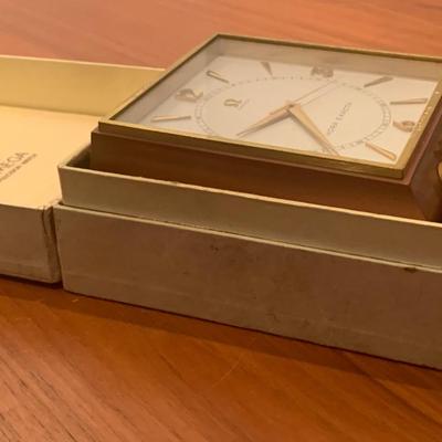 1959 Omega Watch Company Presentation Oversized Clock