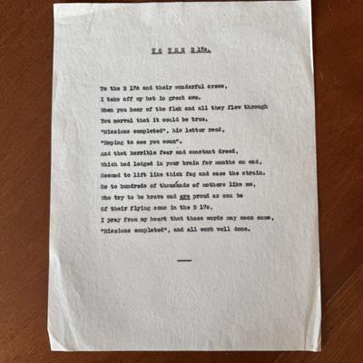 War Memorabilia (DR-DZ)