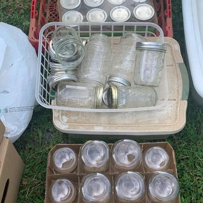 Huge Canning Jars Lot