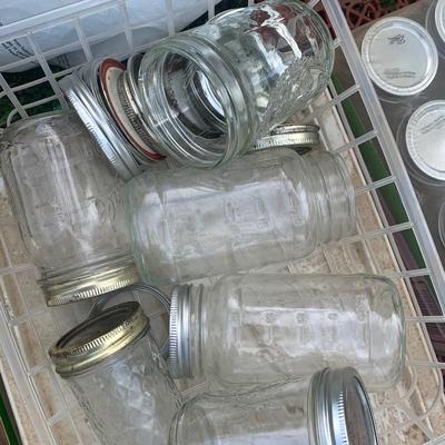 Huge Canning Jars Lot