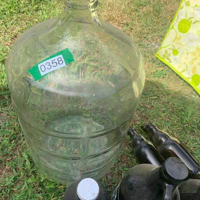 Glass Bottles Lot