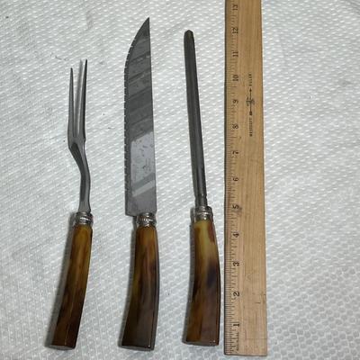 Lot 274 Bakelite Carving set