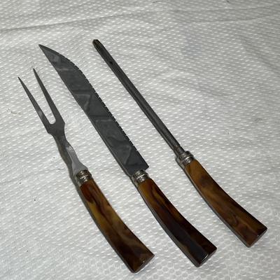 Lot 274 Bakelite Carving set
