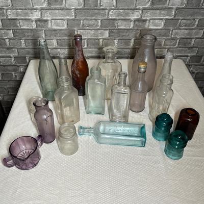 Lot 272 Bottles & other