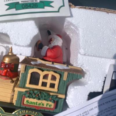 Holiday Express Animated Train Set In Box