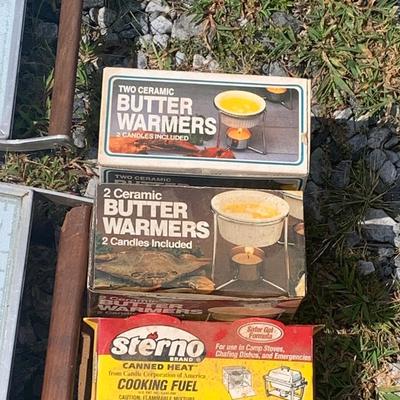 Mid Century Hot Plates Lot