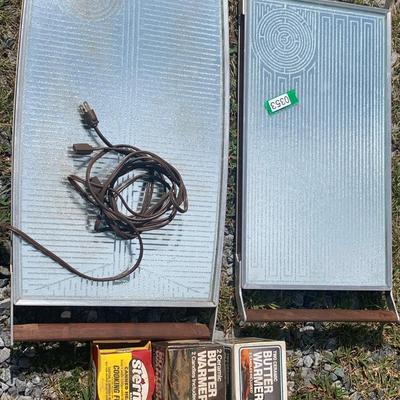 Mid Century Hot Plates Lot