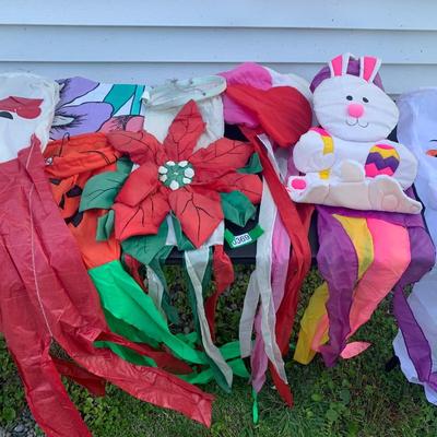 Holiday Wind Socks Lot