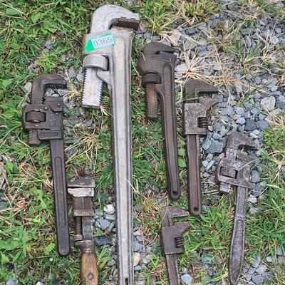 Adjustable Wrench Lot