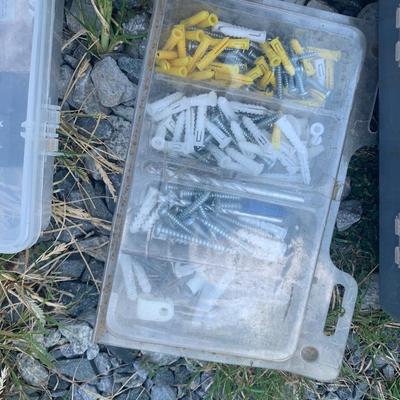 Huge Lot - Hardware DIY Project Pieces In Organizers