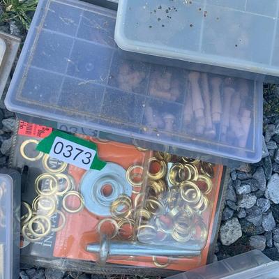 Huge Lot - Hardware DIY Project Pieces In Organizers