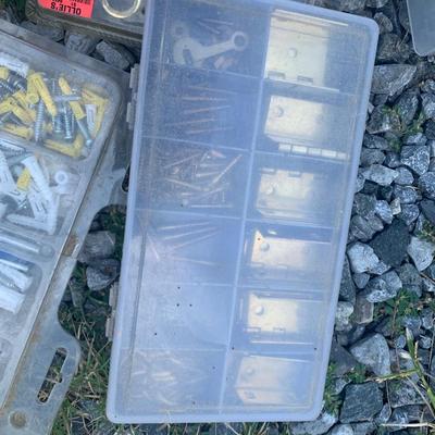 Huge Lot - Hardware DIY Project Pieces In Organizers