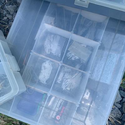 Huge Lot - Hardware DIY Project Pieces In Organizers