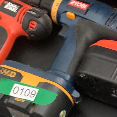 Cordless Drills Lot
