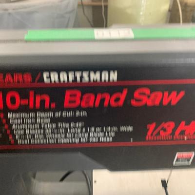 Craftsman 10” Band Saw