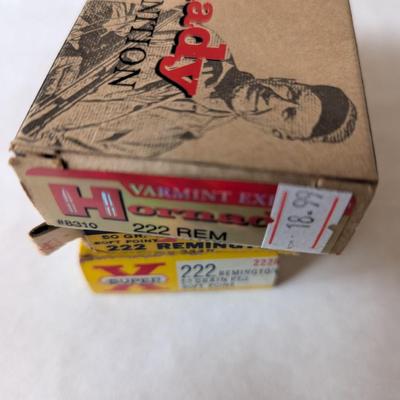 4 Boxes Of 222 Ammunition