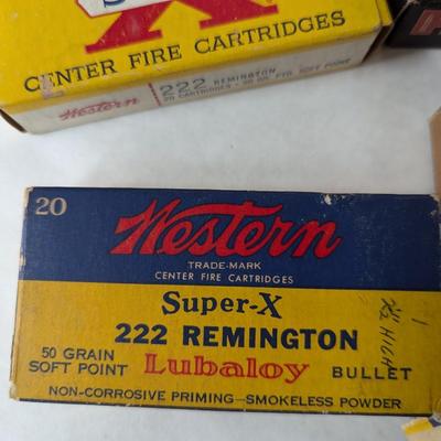 4 Boxes Of 222 Ammunition