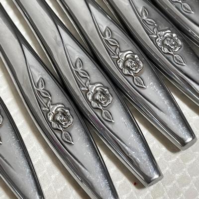 Lot 276 Stainless flatware