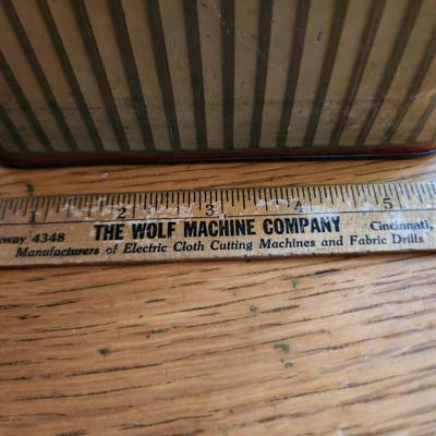 Vintage An-du-septic Chalk Tin