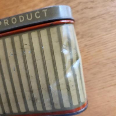 Vintage An-du-septic Chalk Tin