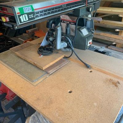 Craftsman 10” Radial Saw