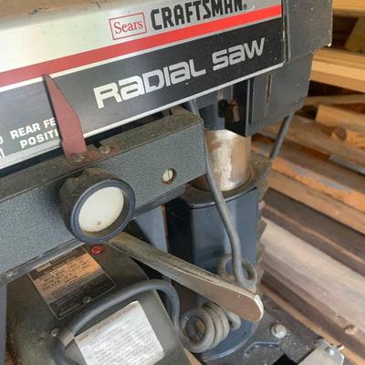 Craftsman 10” Radial Saw