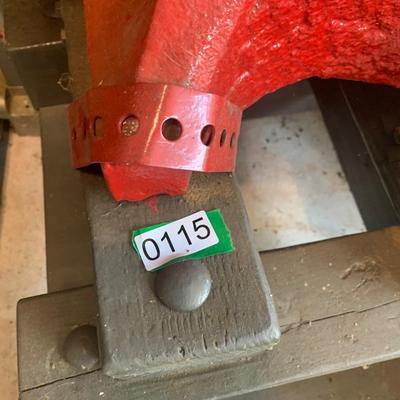 HUGE 20” x 12” Anvil On Heavy Duty Base w/ Casters