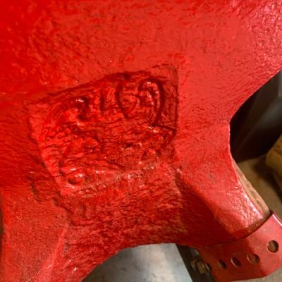 HUGE 20” x 12” Anvil On Heavy Duty Base w/ Casters