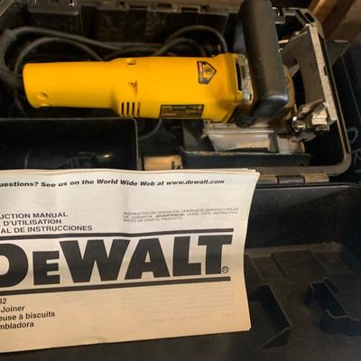 DeWalt Plate Joiner In Hard Case