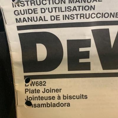 DeWalt Plate Joiner In Hard Case