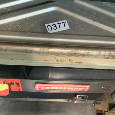 Craftsman Planer