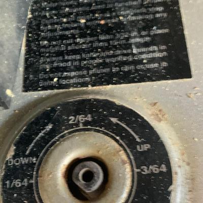 Craftsman Planer