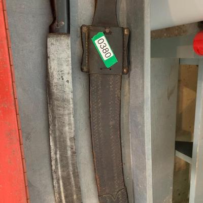 Machete w/ Sheath