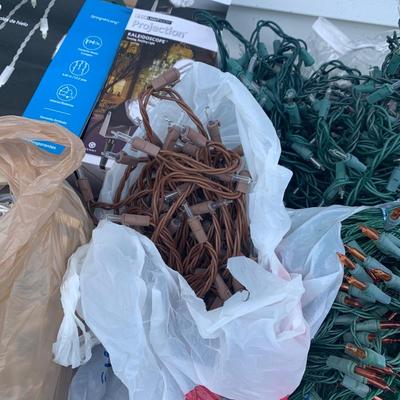 HUGE Christmas Tree Lights Lot