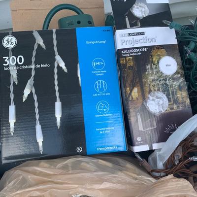 HUGE Christmas Tree Lights Lot