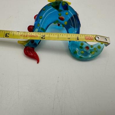 MURANO Hand Blown Glass Rooster