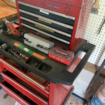 Shop Cabinet Tool Box Misc Hand Tools