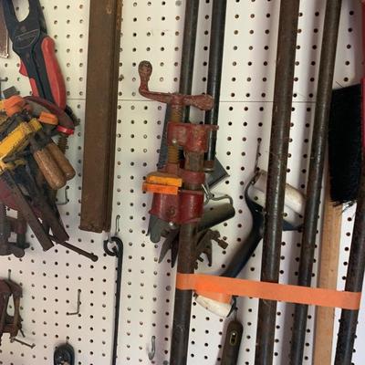 Large Lot Of Carpenters Vice Clamps