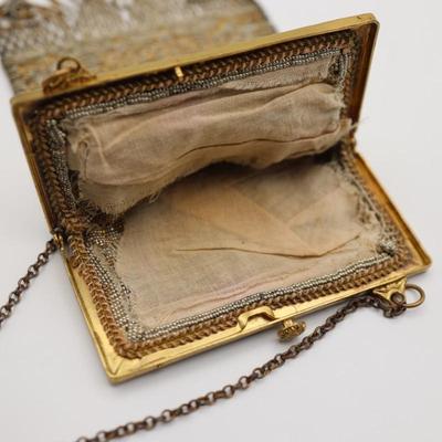 Antique Beaded Purse (See Details)