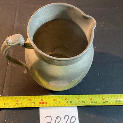 Vintage Pewter Pitcher