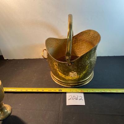 Brass Coal Scuttle
