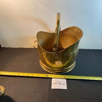 Brass Coal Scuttle