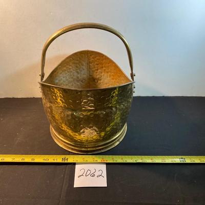 Brass Coal Scuttle