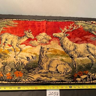 Vintage Deer Tapestry