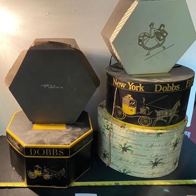 Vintage Hat Boxes