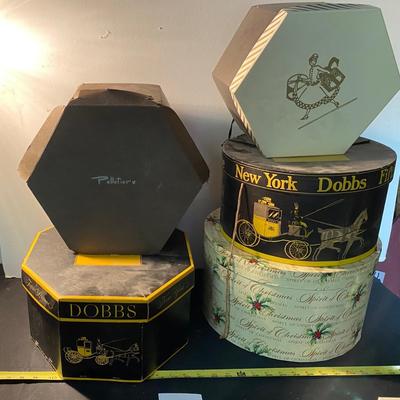 Vintage Hat Boxes