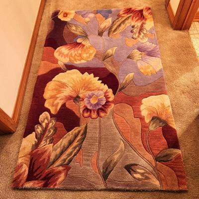 Lot #246 Royal Palace Handmade Rug "WaterColors" 3 foot x 5 foot